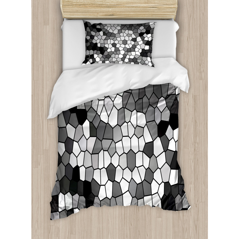 Stained Glass Mosaic Duvet Cover Set