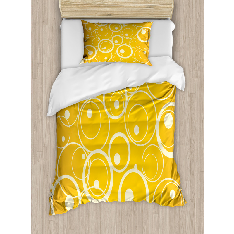 Circles and Dots Duvet Cover Set