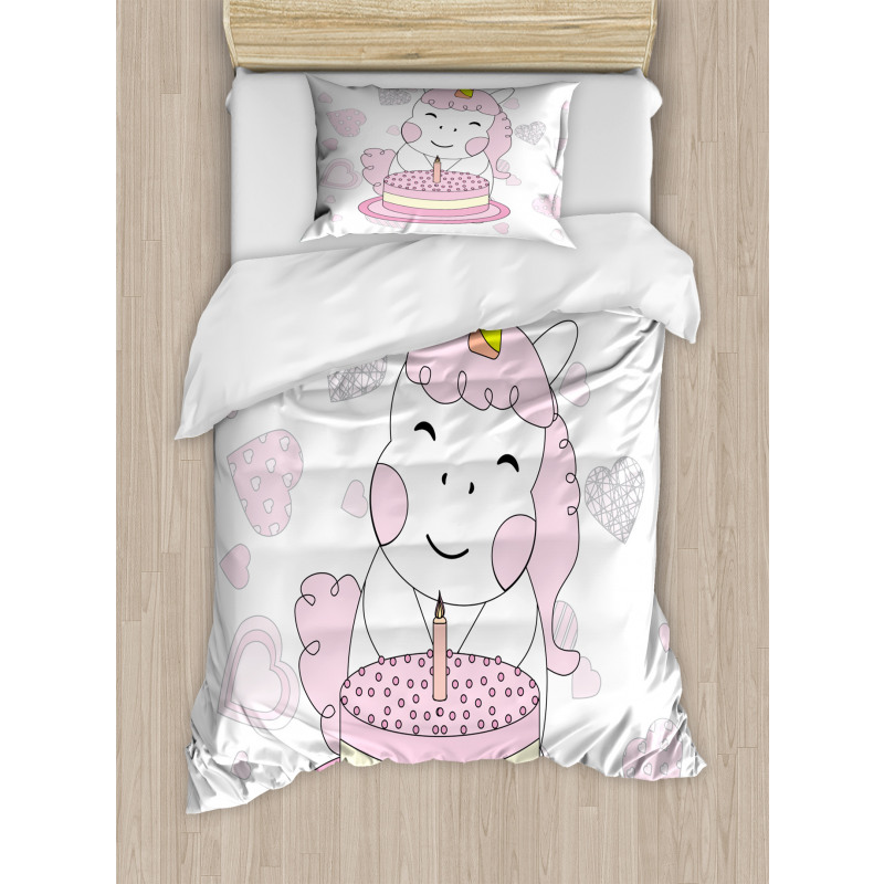 Horse and Cake Duvet Cover Set