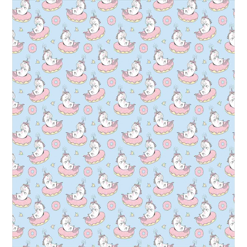 Animals Doughnuts Duvet Cover Set