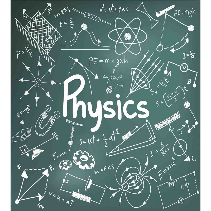 Physics and Math School Duvet Cover Set