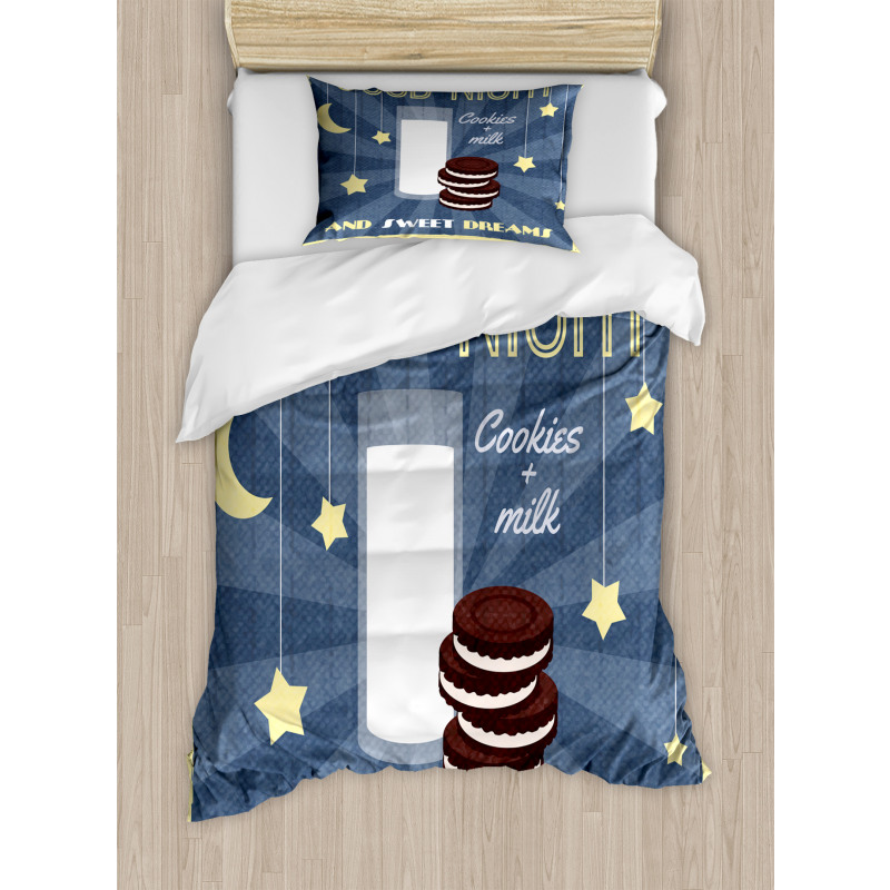 Biscuits and Milk Duvet Cover Set