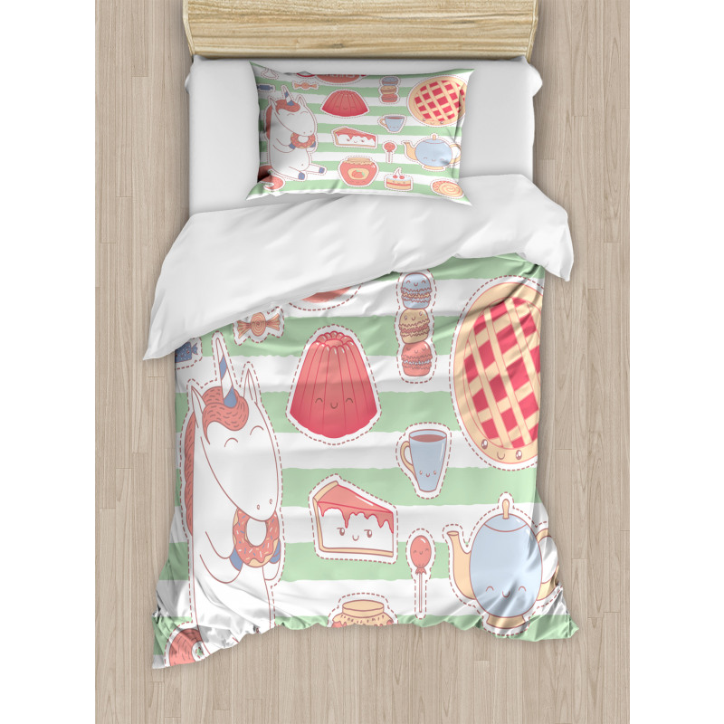 Unicorn Deserts Duvet Cover Set