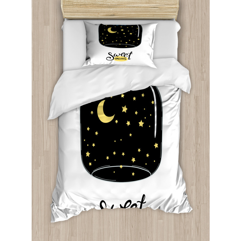 Night Sky in a Jar Duvet Cover Set