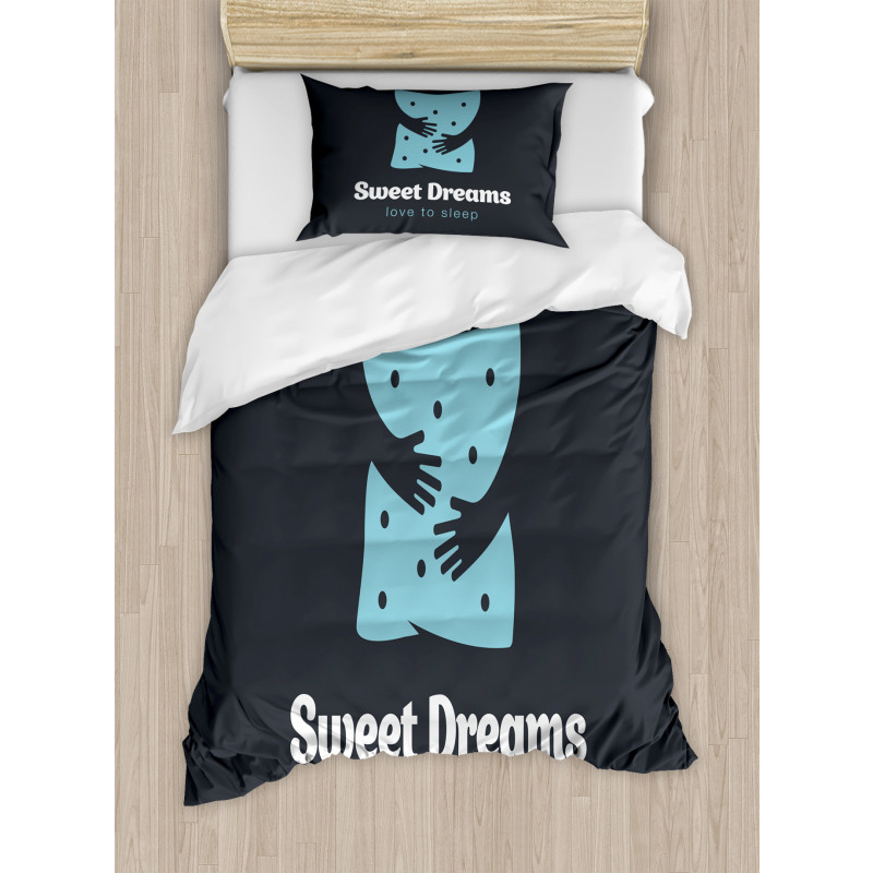 Arm Hugging Pillow Duvet Cover Set