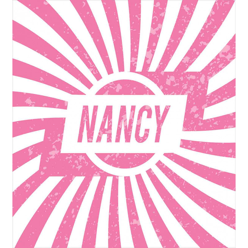 Popular Name in Pink Duvet Cover Set