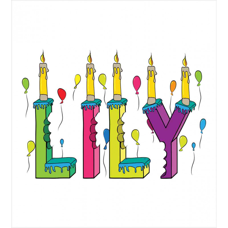 Joyful Letters Birthday Duvet Cover Set