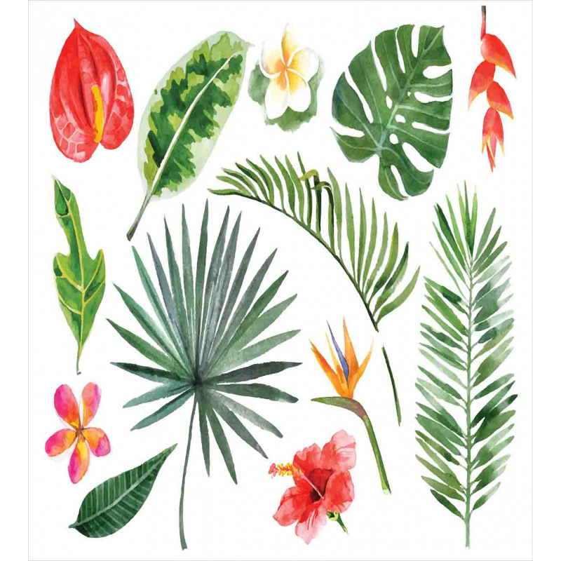 Lush Jungle Rainforest Duvet Cover Set