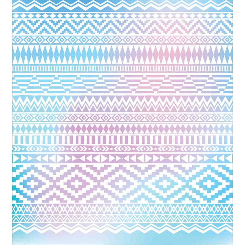 Triangles Zigzag Stripes Duvet Cover Set