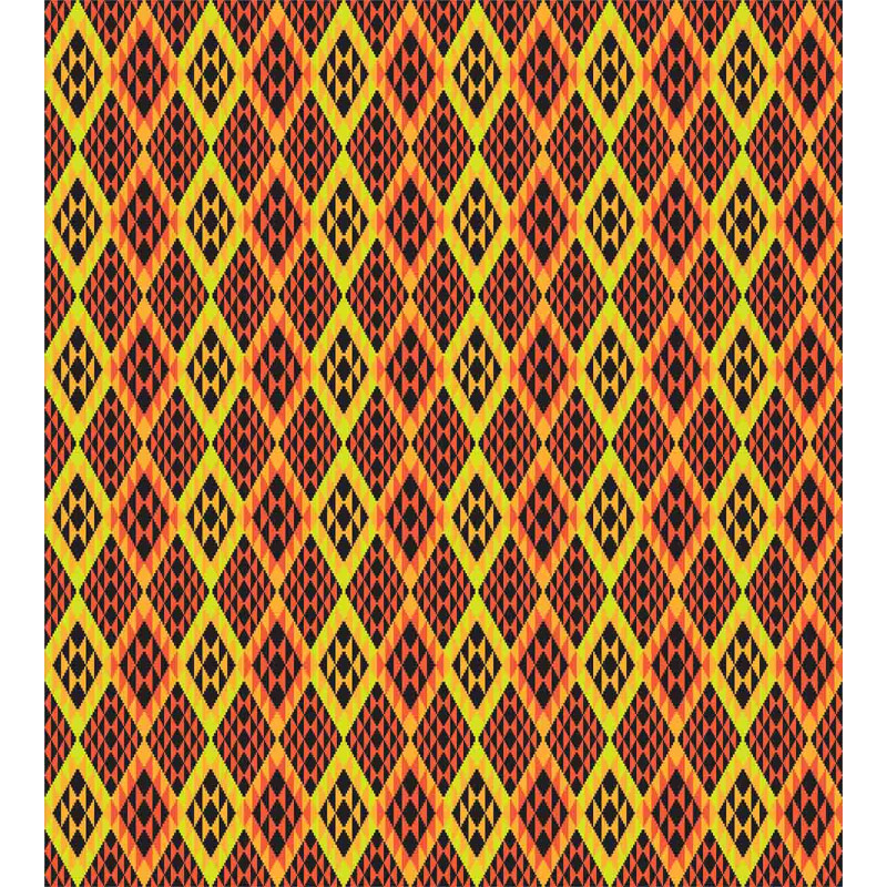 Peruvian Rhombus Duvet Cover Set