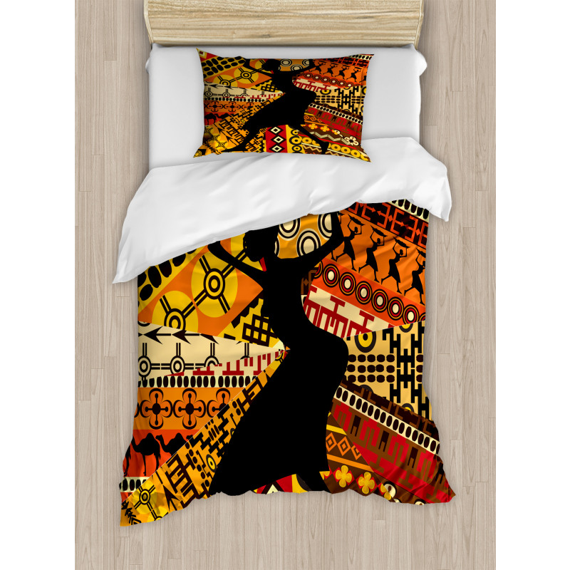 Folk Patterns Duvet Cover Set