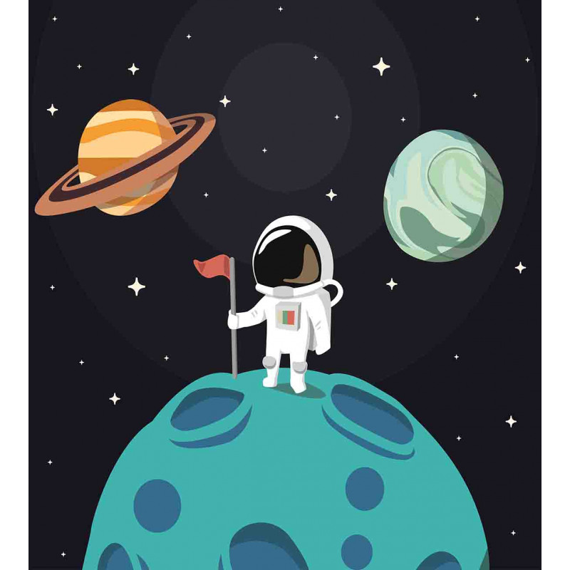 Galaxy Adventure Cartoon Duvet Cover Set