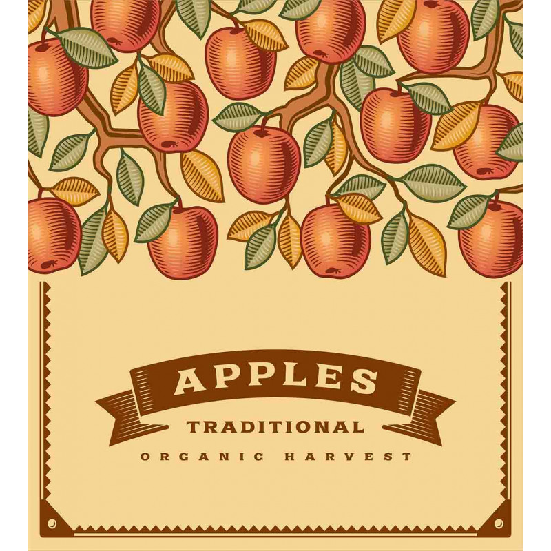 Vintage Apple Harvest Duvet Cover Set