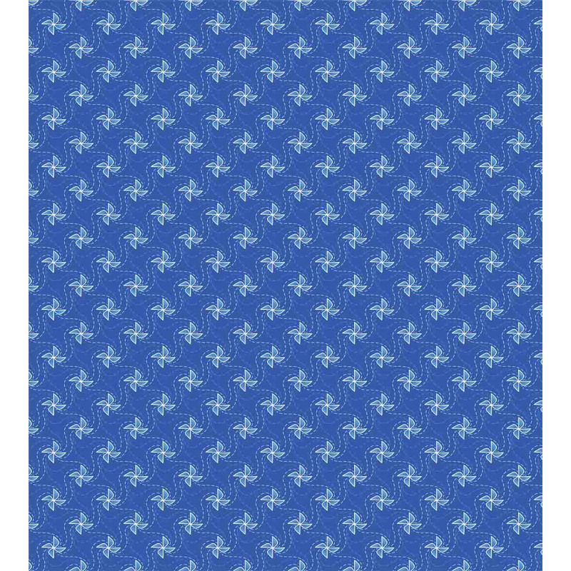 Blue Energy Pattern Duvet Cover Set