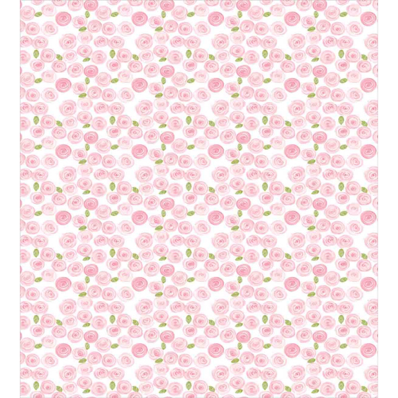 Bridal Roses Field Art Duvet Cover Set