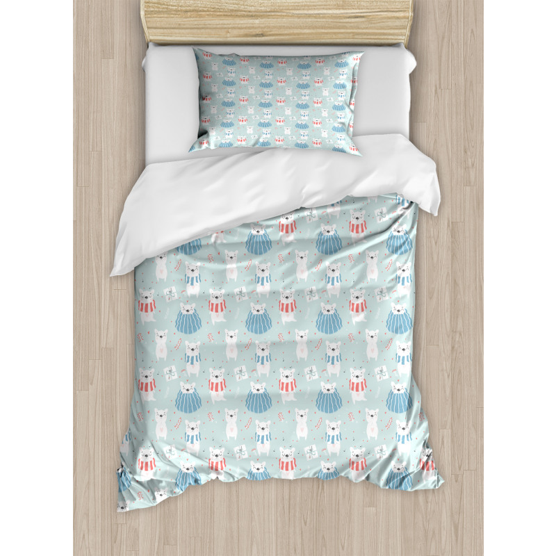 Ploar Bears Blankets Duvet Cover Set