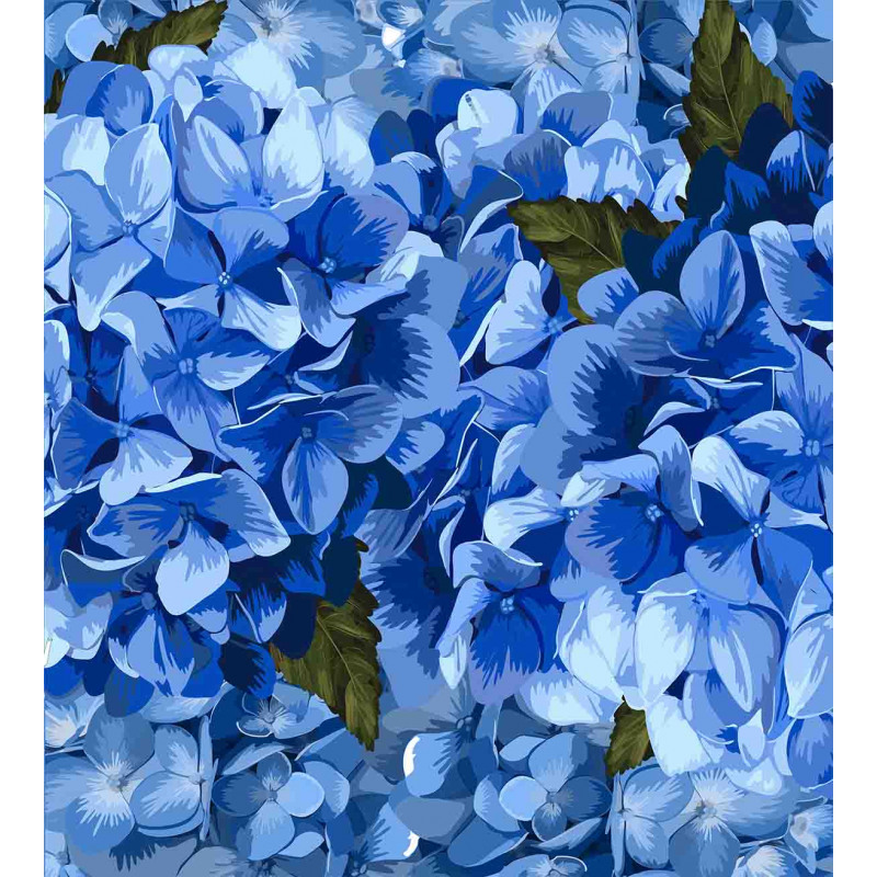 Hydrangea Flower Duvet Cover Set