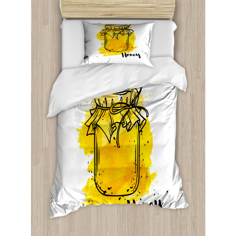 Honey Jar Art Duvet Cover Set