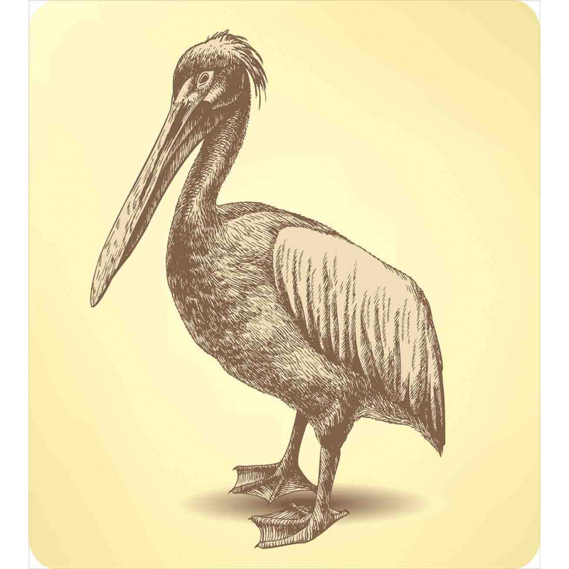 Sketchy Pelican Duvet Cover Set