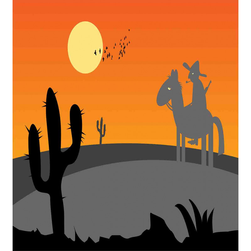 Hot Mexico Desert Duvet Cover Set