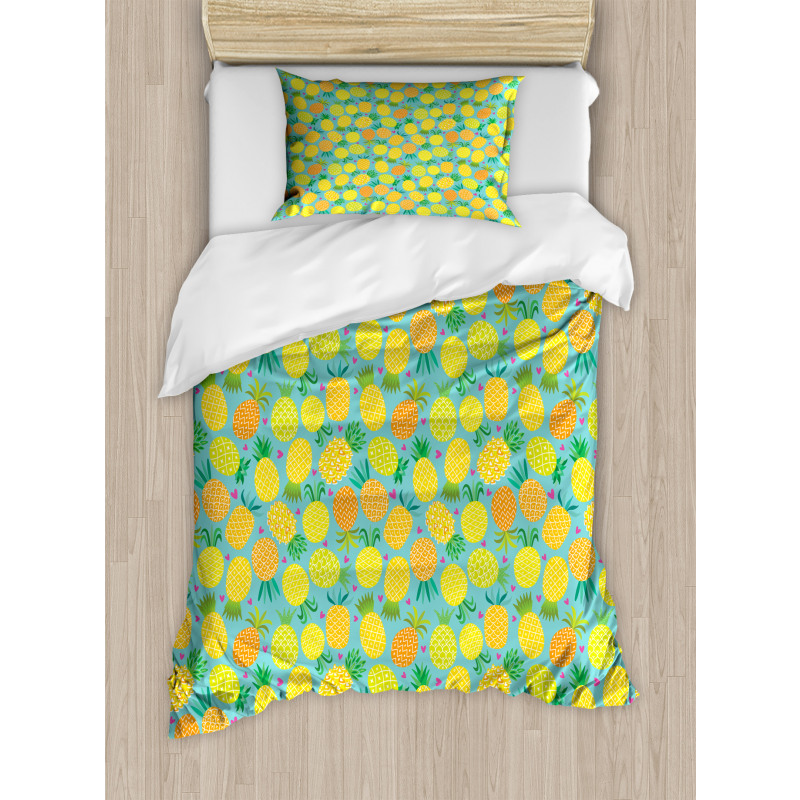 Hearts Stars Scales Duvet Cover Set