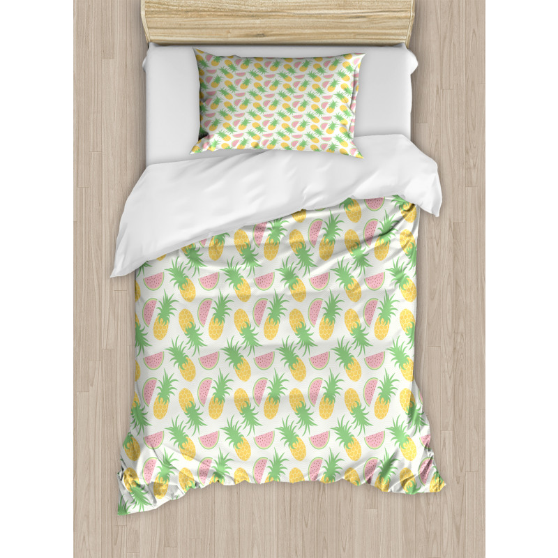 Watermelon and Dots Duvet Cover Set
