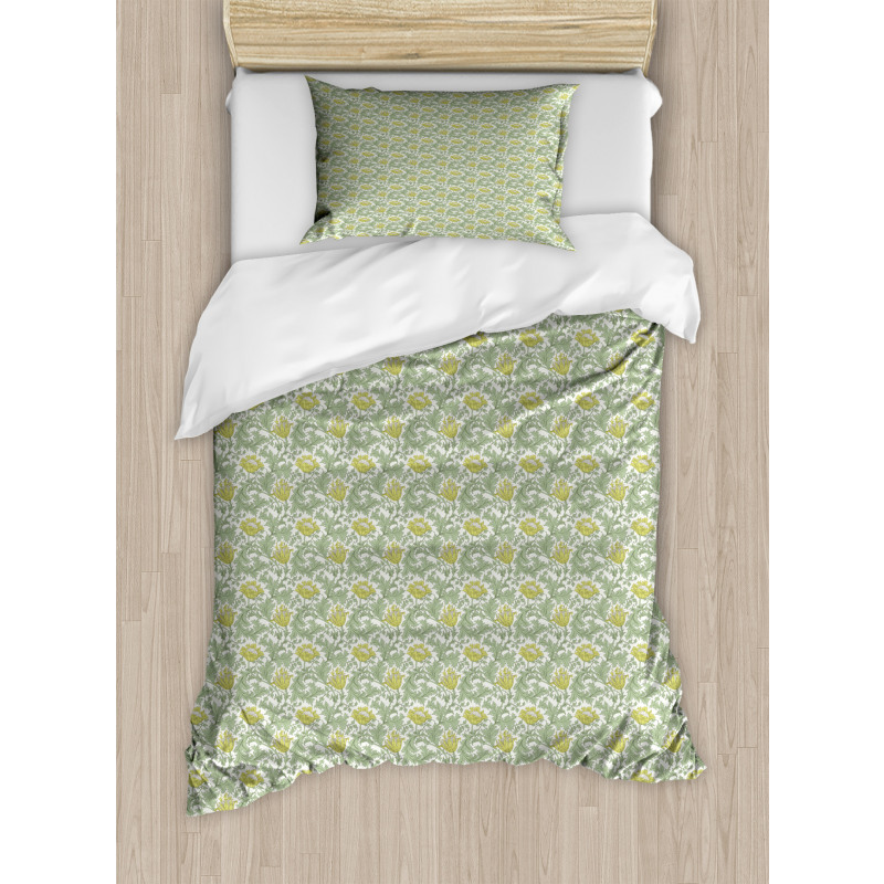 Flourishing Foliage Duvet Cover Set