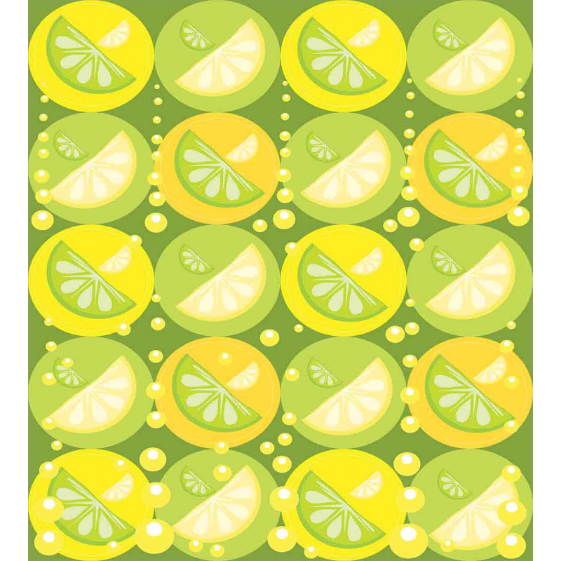 Trapped Limes in Cells Duvet Cover Set