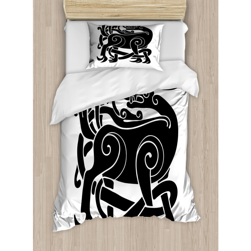 Samhain Celtic Deer Duvet Cover Set