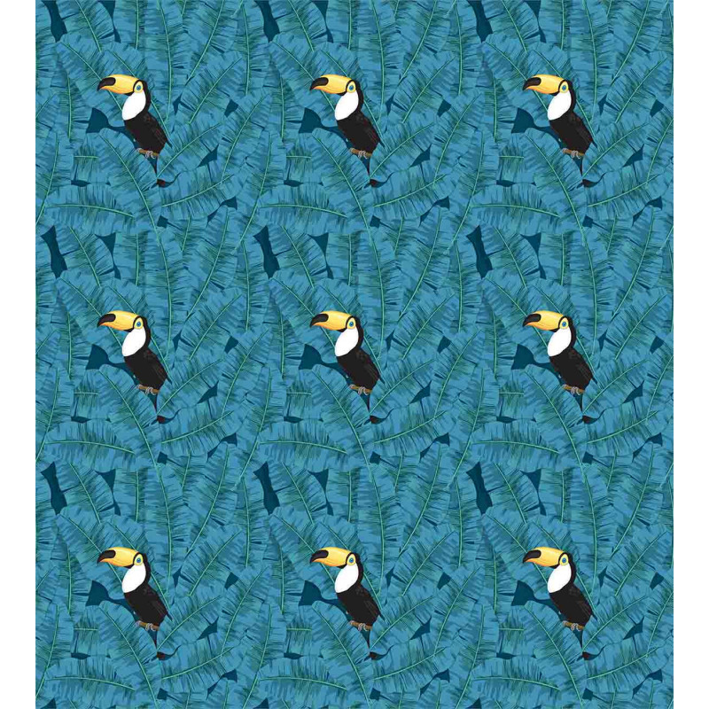 Blue Eyed Toucan Duvet Cover Set