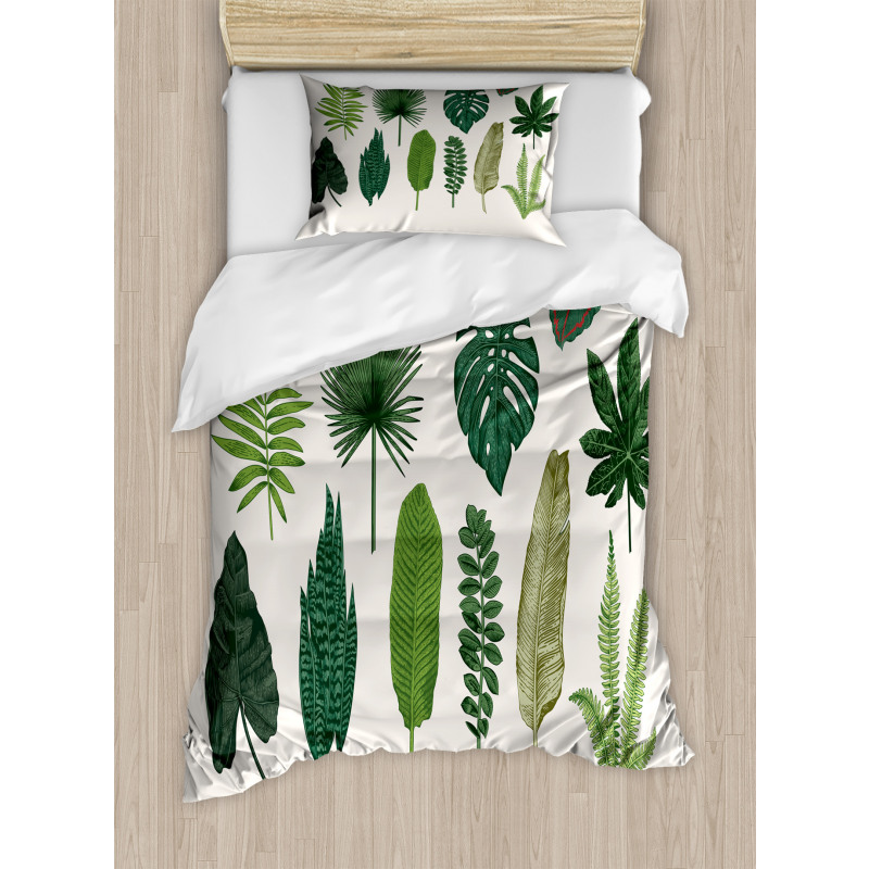 Vintage Botanic Image Duvet Cover Set