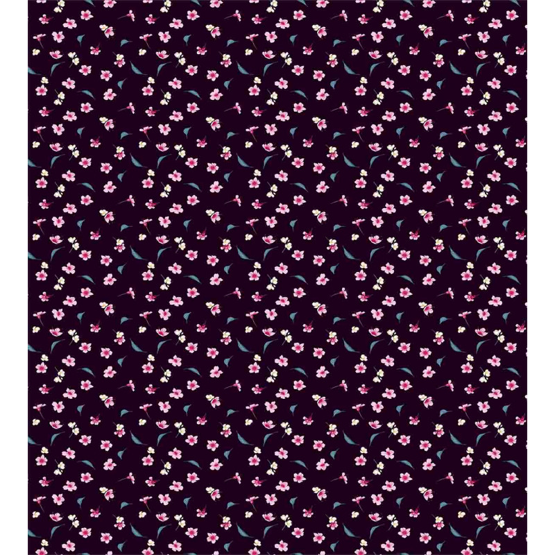 Yozakura Pattern Duvet Cover Set
