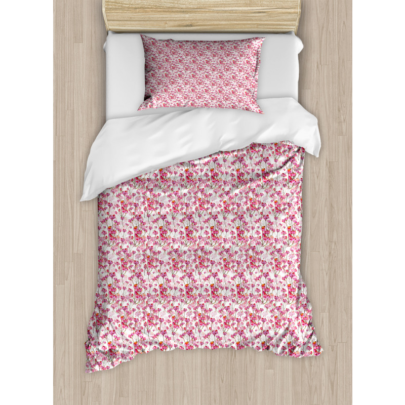 Bubbly Petals Duvet Cover Set