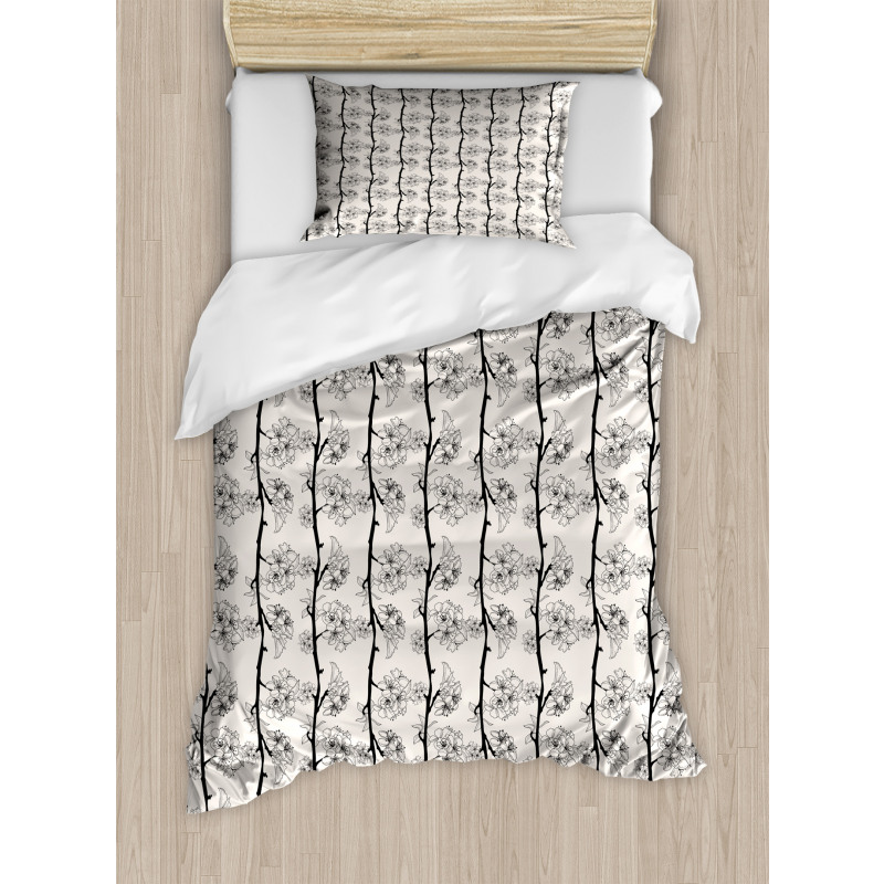 Parallel Branch Duvet Cover Set