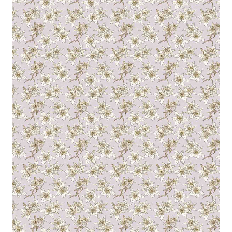 Freesia Flower Print Duvet Cover Set