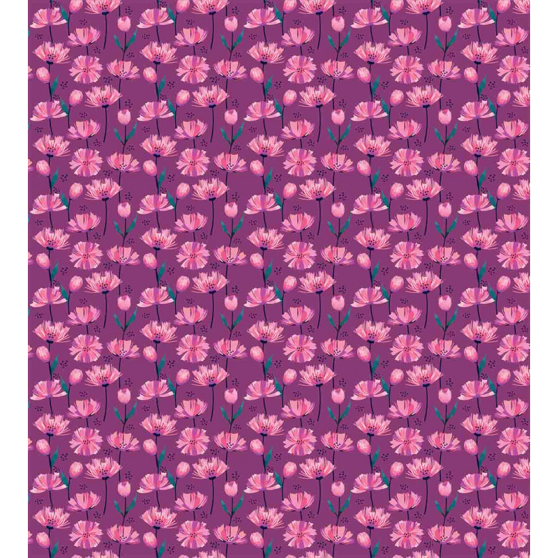Abstract Poppy Petals Duvet Cover Set