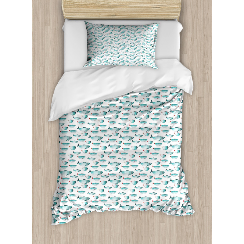 Sea Fish Duvet Cover Set