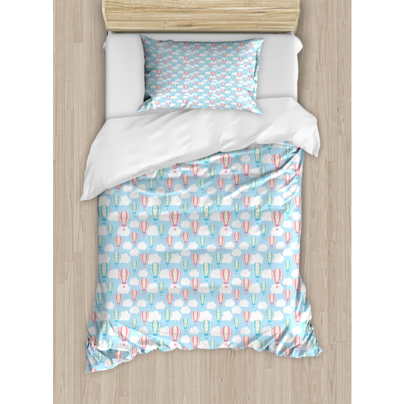 Heart Shape Basket Duvet Cover Set