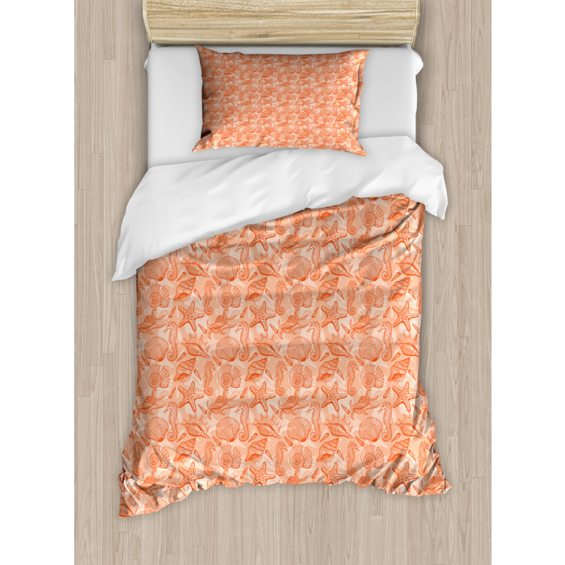 Scallops and Lace Murex Duvet Cover Set