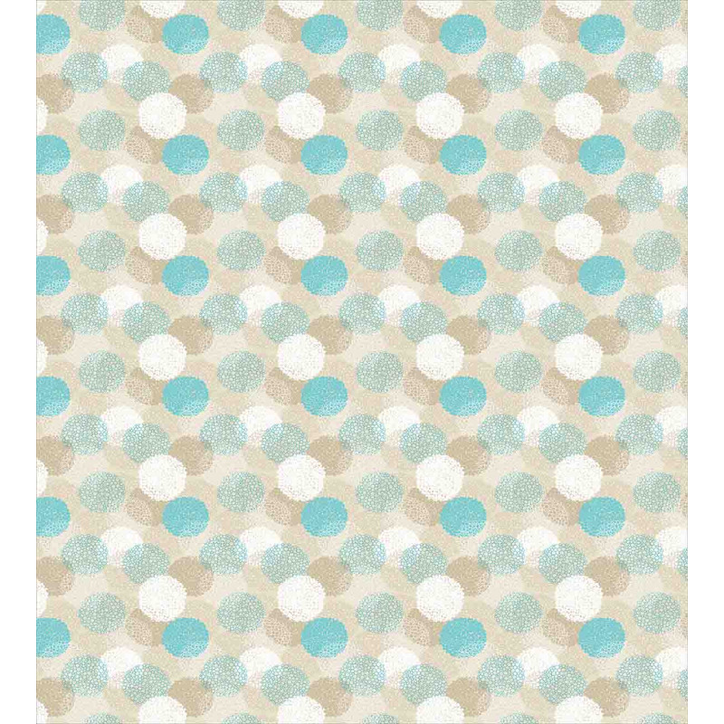 Dots and Circle Motifs Duvet Cover Set