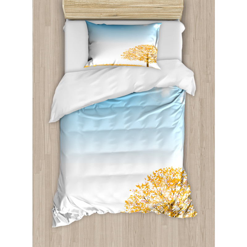 Pastoral Maple Tree Duvet Cover Set