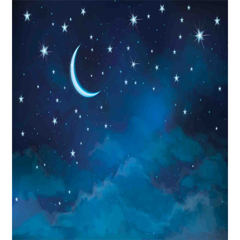 Watercolor Night Sky Duvet Cover Set