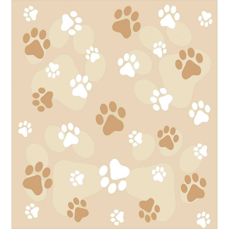 Baby Dog Pet Paws Duvet Cover Set