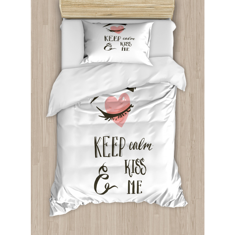 Popular Phrase Duvet Cover Set