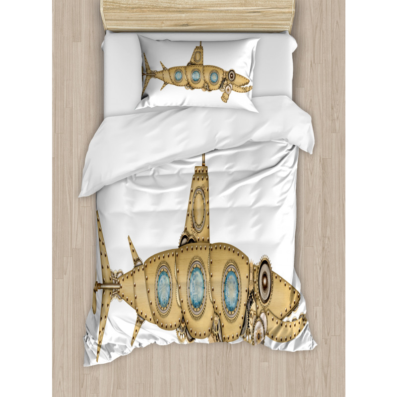 Barracuda Submarine Duvet Cover Set