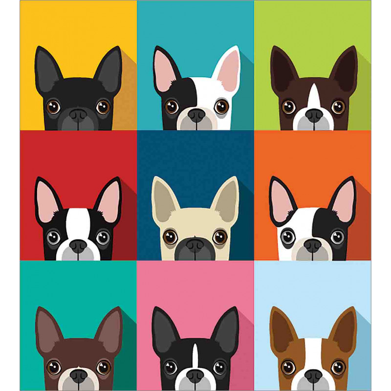 Terrier Portrait Duvet Cover Set