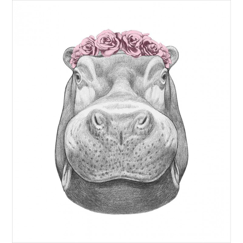 Sketch Animal Portrait Duvet Cover Set