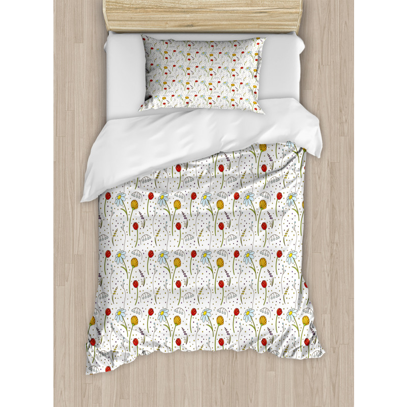 Spring Gardening Theme Duvet Cover Set