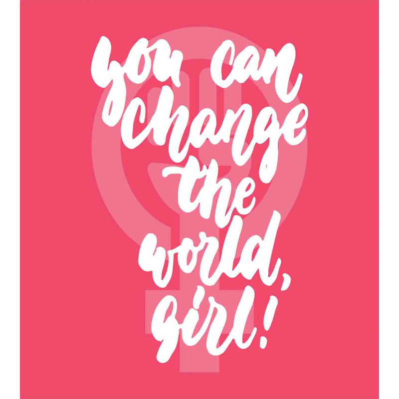 Girl Change the World Duvet Cover Set