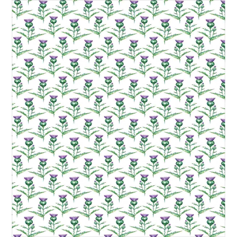 Botanical Print Plant Duvet Cover Set